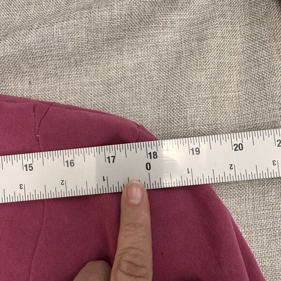 JM Collection Women's Size 16 Zip Blazer |‎ Pink | Career Separate Capsule Ready - Picture 6 of 8